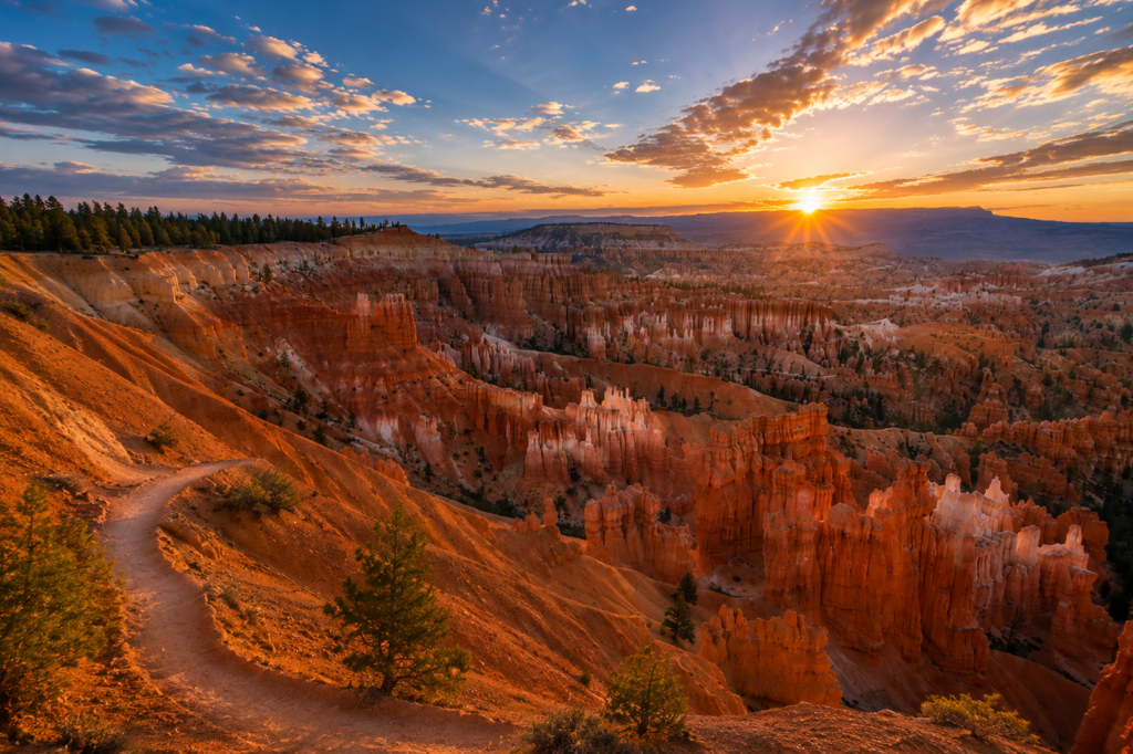 Sunrise Point, Queen's Garden, Bryce Canyon National Park, Utah