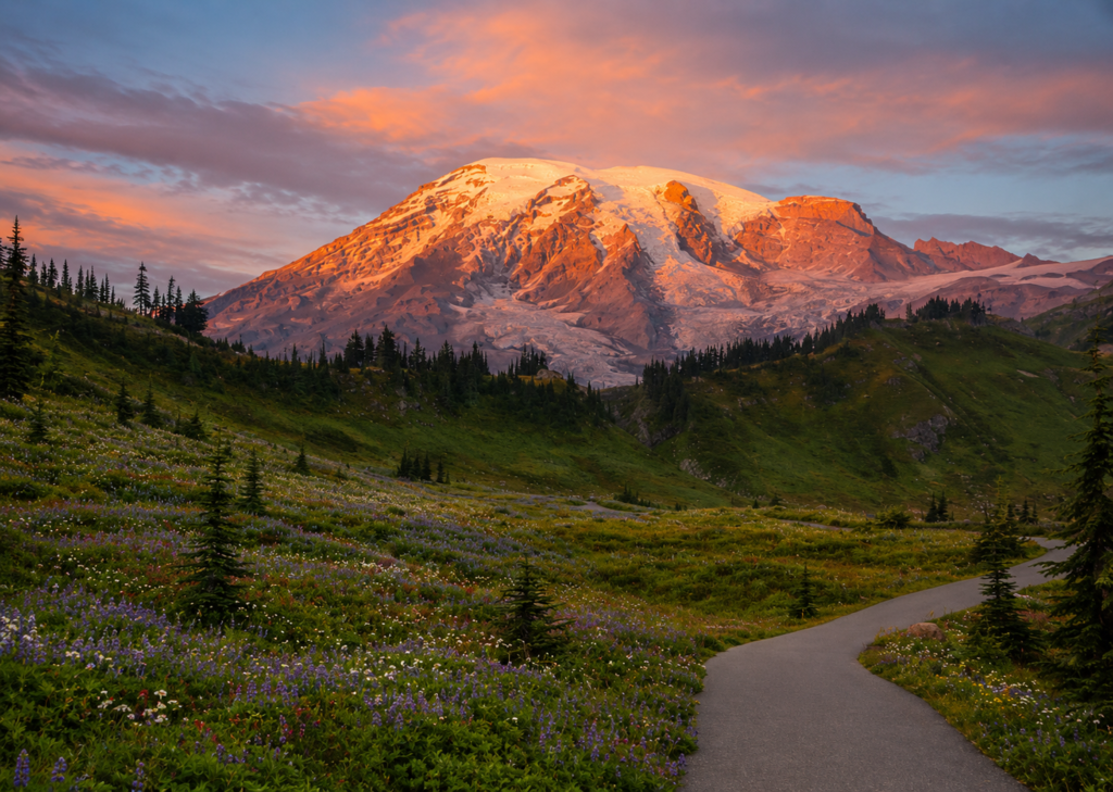 Skyline Trail, Mount Rainier National Park, Washington