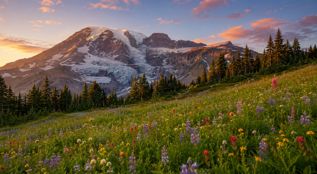 Paradise Mount Rainier National Park, Washington