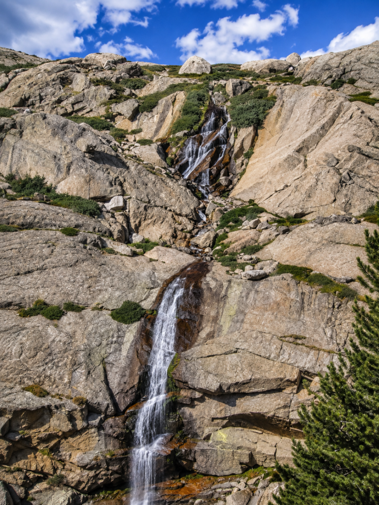 Columbine Falls Rocky Mountain National Park, Colorado