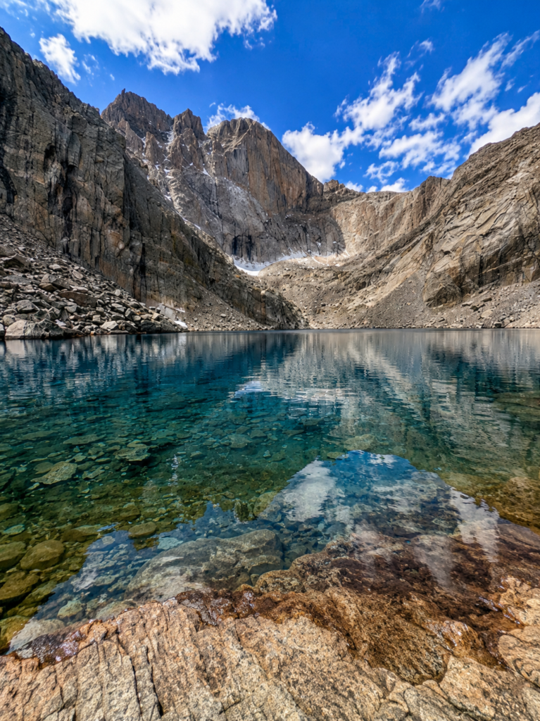 Chasm Lake Rocky Mountain National Park, Colorado