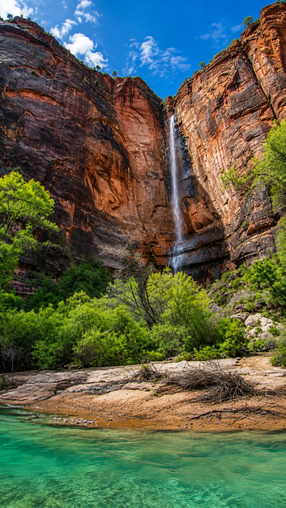 Temple of Sinawava, Zion National Park, Utah