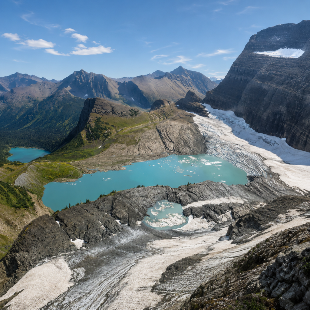 Grinnell Glacier, Glacier National Park, Montana