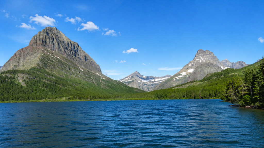 Swiftcurrent Lake Glacier National Park, Montana