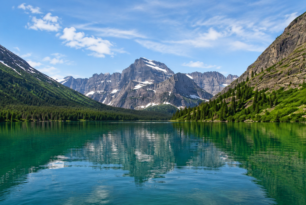 Lake Josephine Glacier National Park, Montana